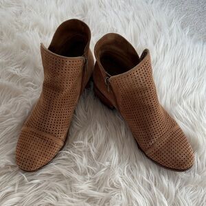 SAM EDELMAN Women's Tan Ankle Booties sz 9.5